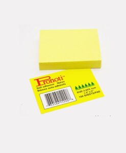 Yellow Sticky Notes Pronoti Brand