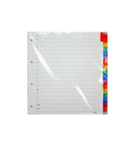 Separator Divider A4 Size A to Z Tab