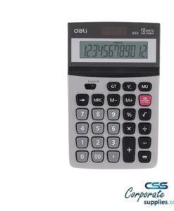 Deli Calculator 12-Digit Metal (E1222)