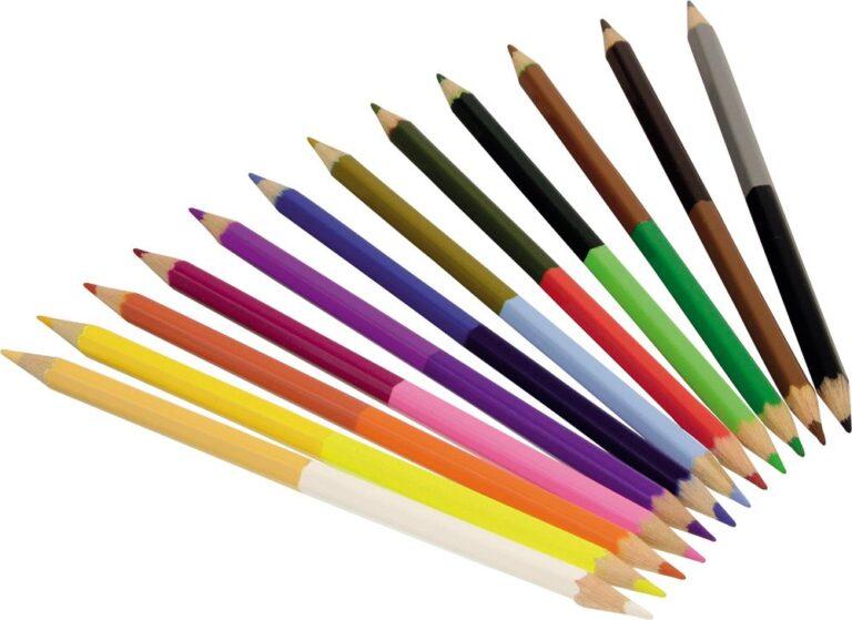 My Pencil Wow Dual Color 6 Pcs Dollar Brand | Buy Online Stationery items