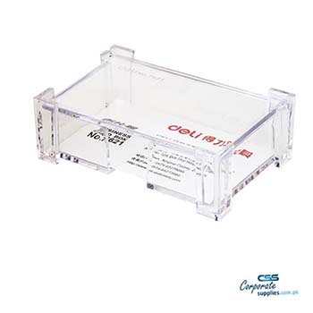 Deli Business Card Holder With Card (E7621)