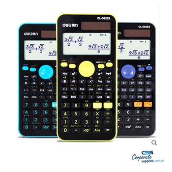 Deli Scientific Calculator 12 Digits 252 Function (82ES)
