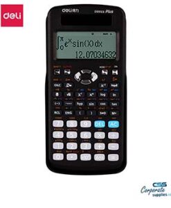 Deli Scientific Calculator Black (991ES)