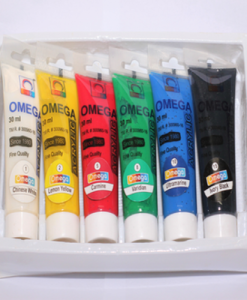 omega arcylic color 30ml set of 6