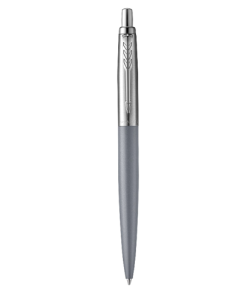 Jotter XL Blue Ballpoint Pen - Matte Grey (CT)