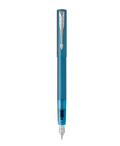 Parker Vector XL Fountain Pen With Teal CT Finish