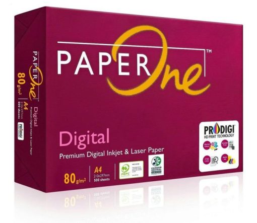 80gram A4 Size Red Digital PaperOne Brand Paper